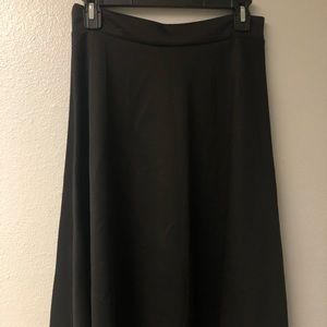 Black High-Waisted Skirt